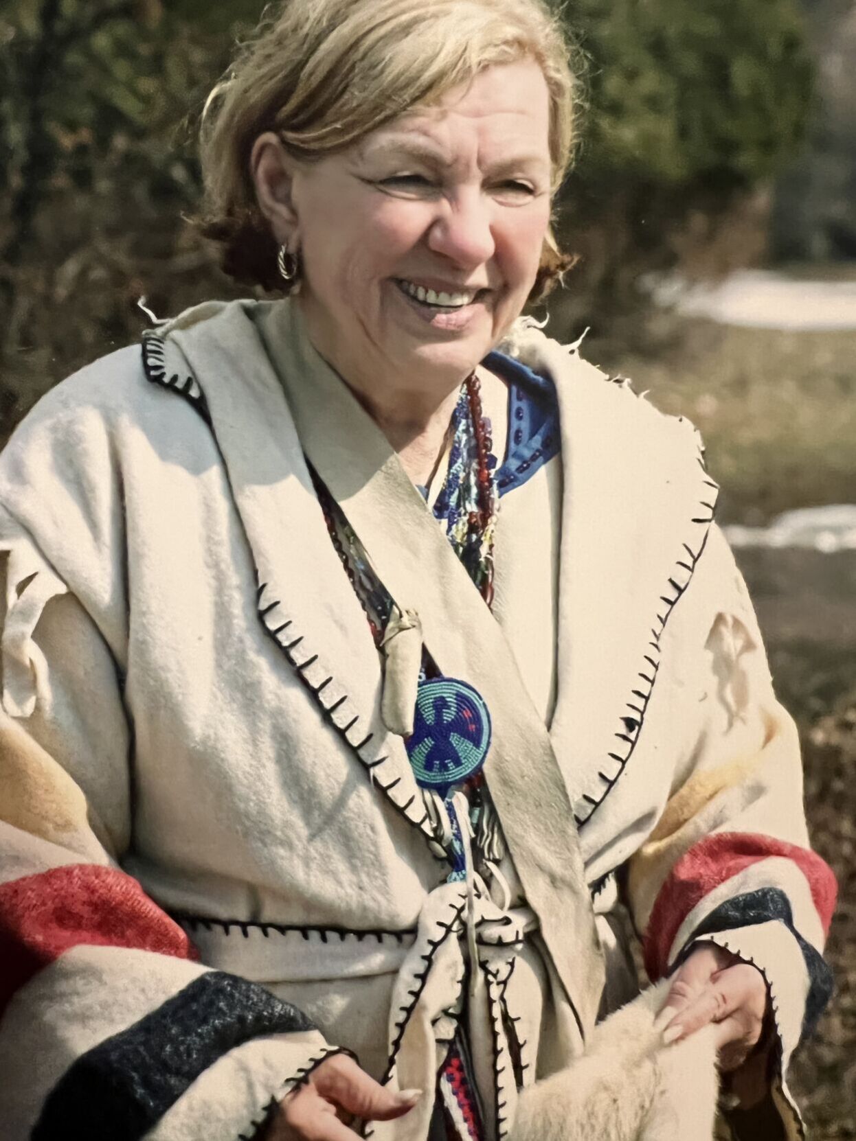 Hebbring in tribal clothes